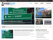 Tablet Screenshot of elingesor.com